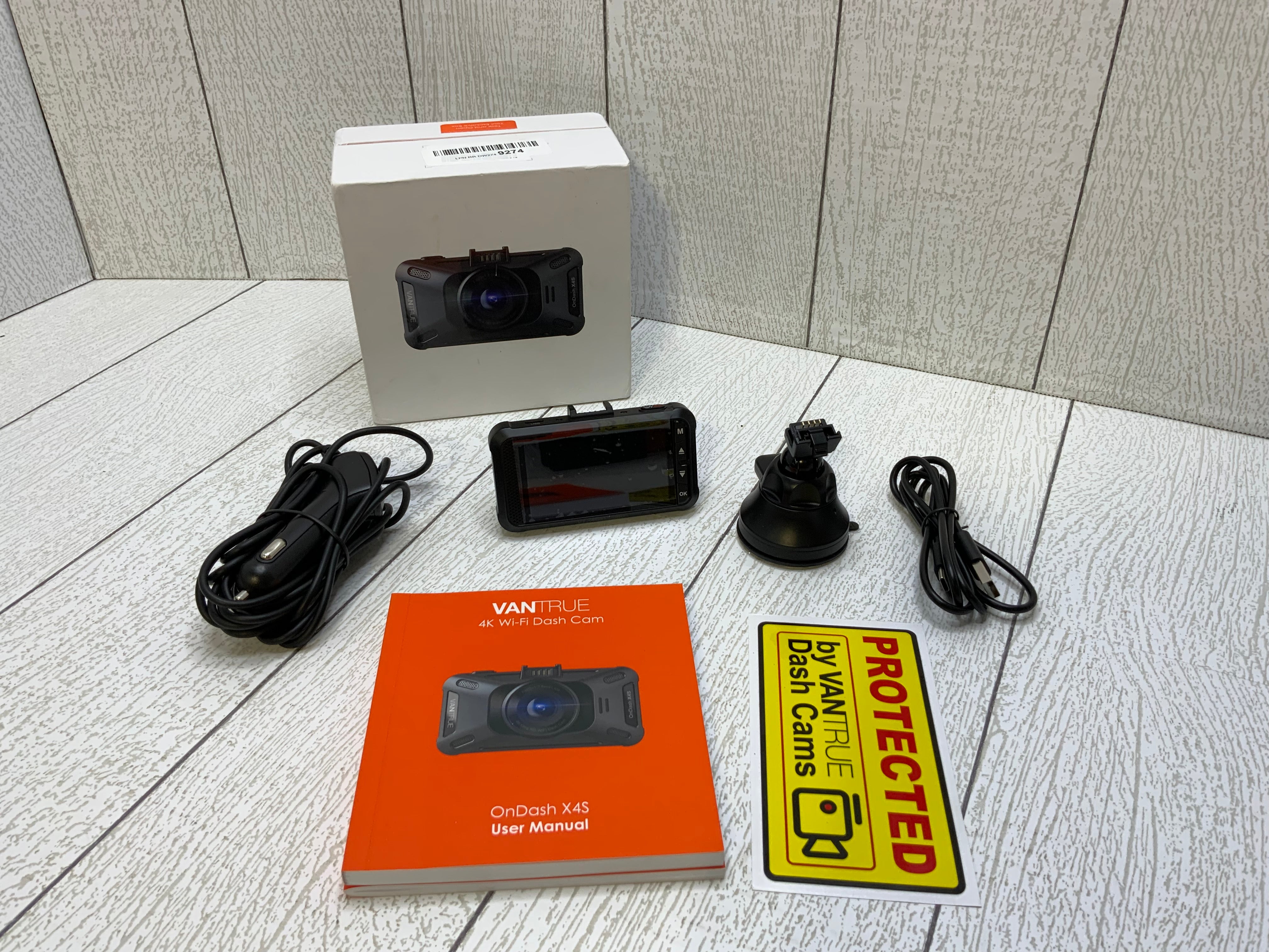 Vantrue X4S Real 4K 5G WiFi Dash Cam (7915428479214)